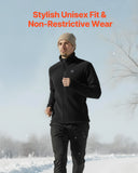 Heated Fleece Jacket Men | Heated Hoodie | AppealWear