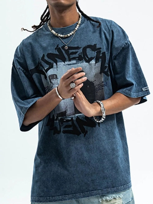 Men's Washed T-Shirt | Casual Cotton Tee | AppealWear